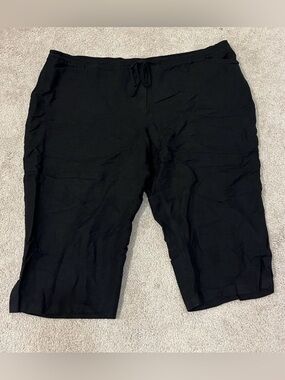 Lane Bryant Linen Blend Capri Pants